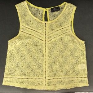 Lace Crop Top XS